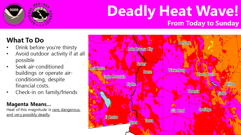 Image: Facebook / NWS Phoenix